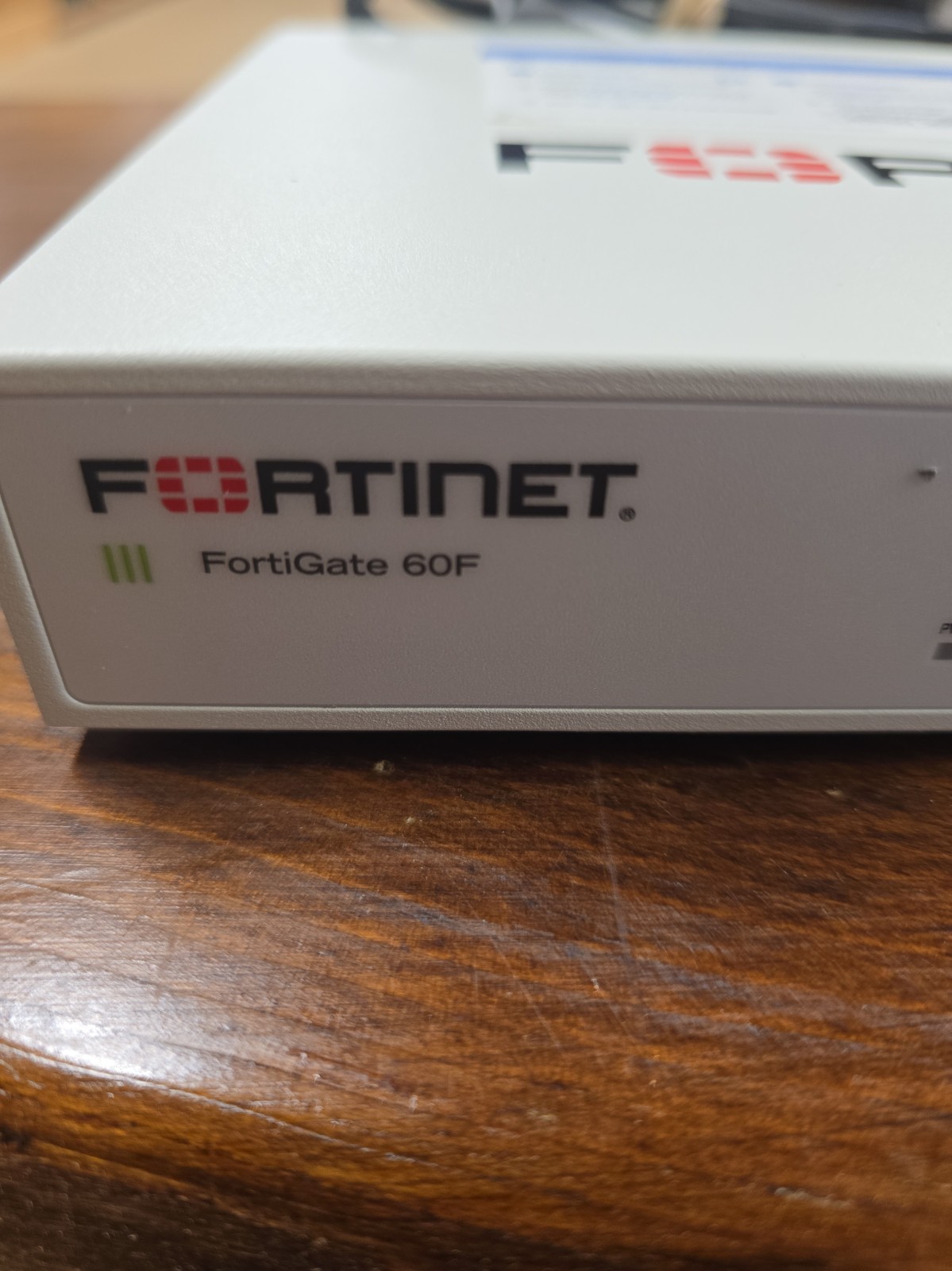 Used Fortinet FortiGate-60F Network Security Firewall