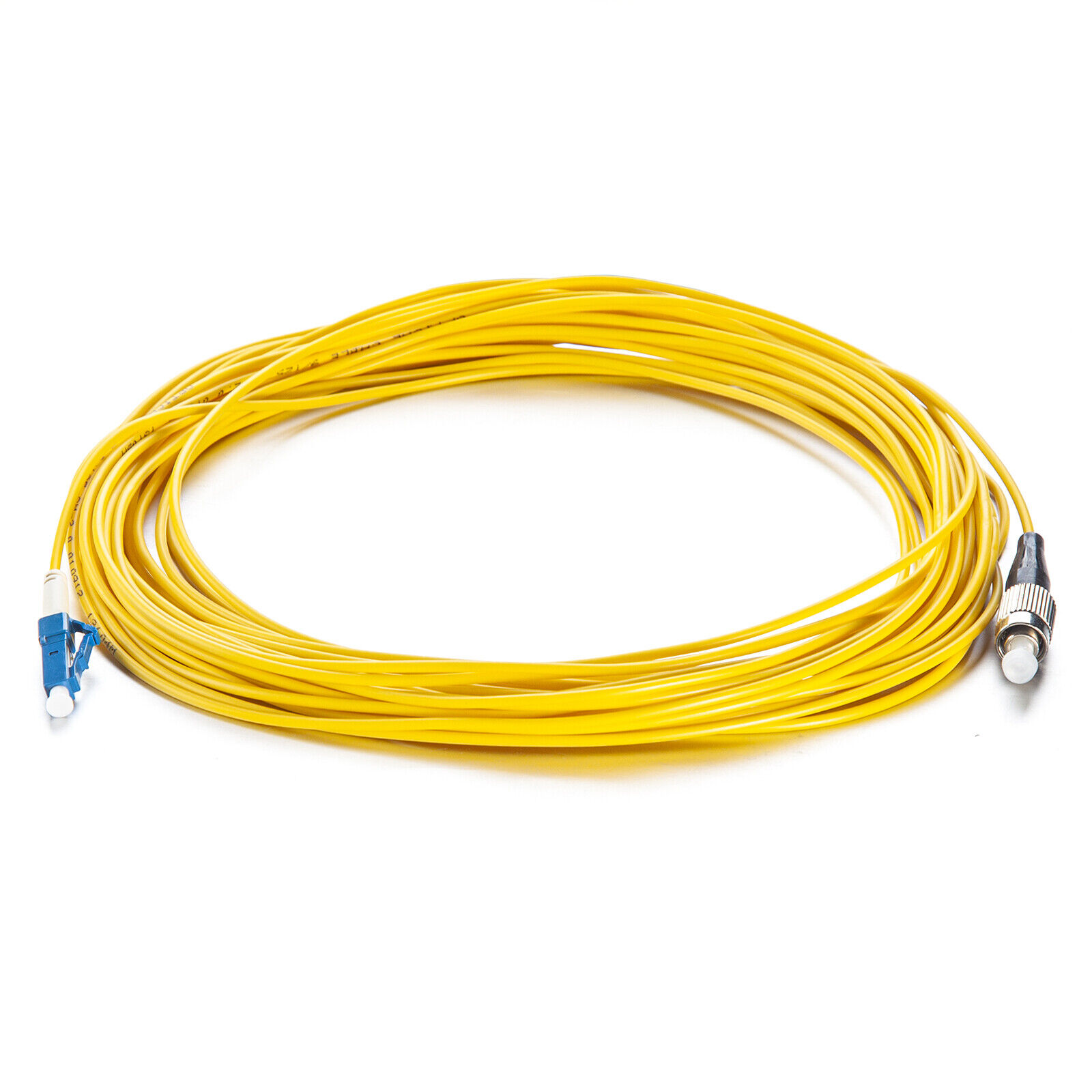 OS2 FC to LC Simplex Fiber Patch Cable 9/125μm Single Mode UPC 3~35 Meter