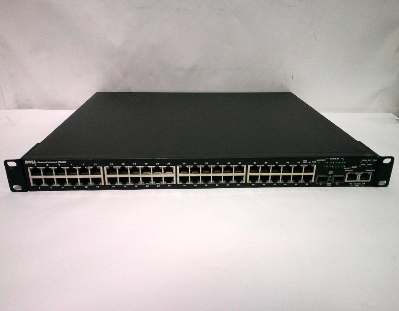 Dell PowerConnect 3548P 48-Port PoE Rack Mountable Managed Ethernet Switch