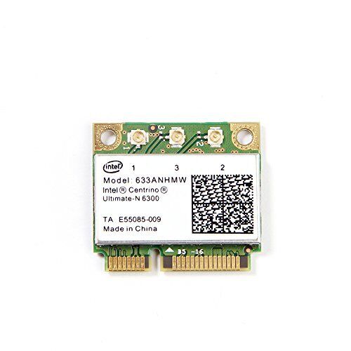 Intel Centrino Ultimate-N 6300 WLAN Card Model 633ANHMW  04W00N 4W00N TESTED 