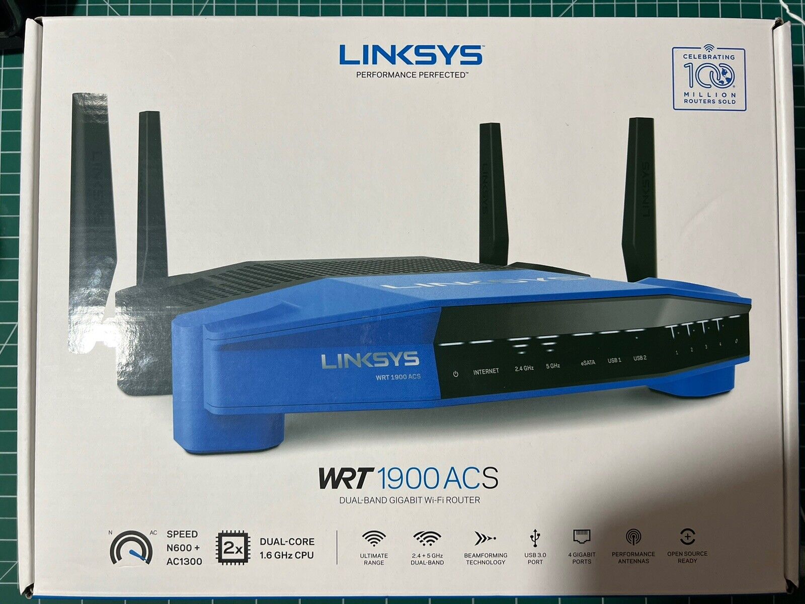 Linksys WRT1900ACS V2 Dual-Band Wi-Fi Router OFW Ver. 2.0.3.201002