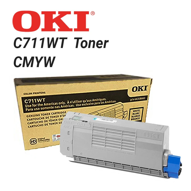 OKI C711WT Toner - CMYW