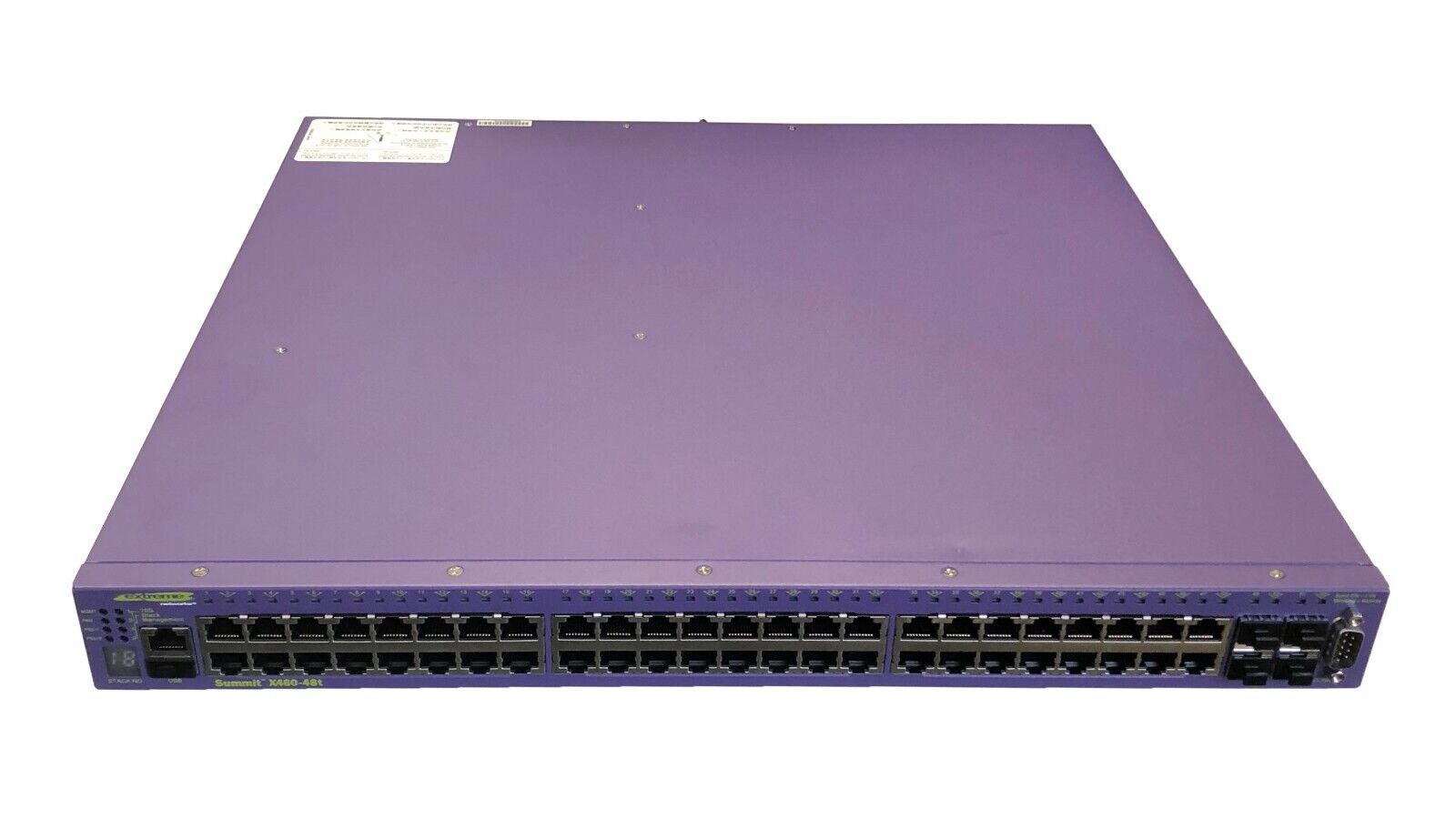 Extreme Networks Summit X460-48t 48-Port Gigabit Switch P/N 16402