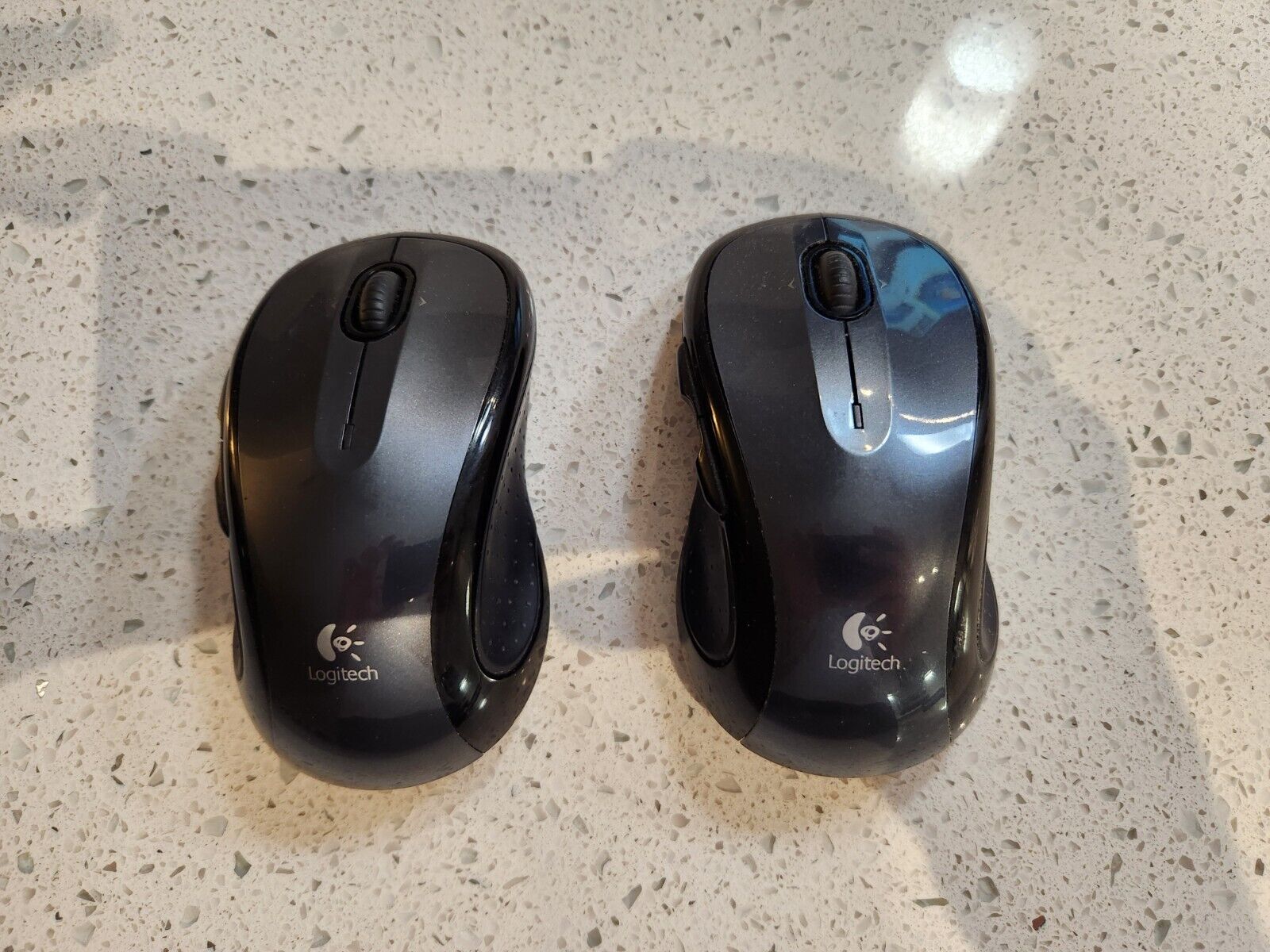Pair of Logitech M510 Wireless Laser Mouse for PC/MAC includes 2