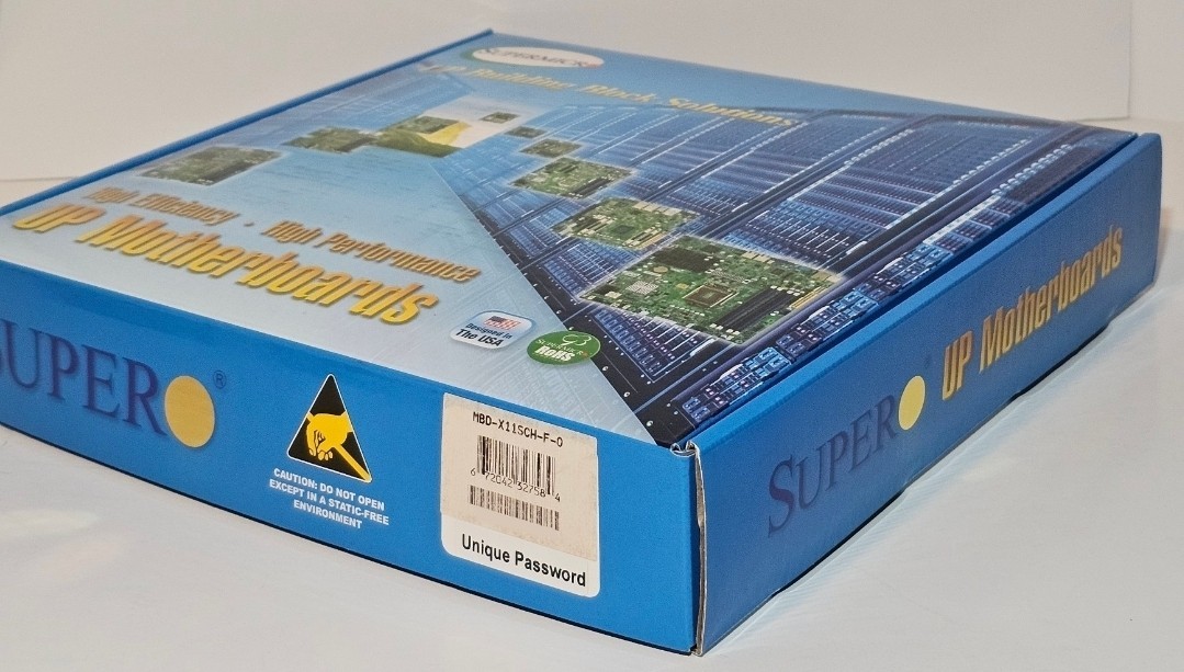 Supermicro MBD-X11SCH-F-O Motherboard BRAND NEW - NEVER USED - Static Bag Sealed