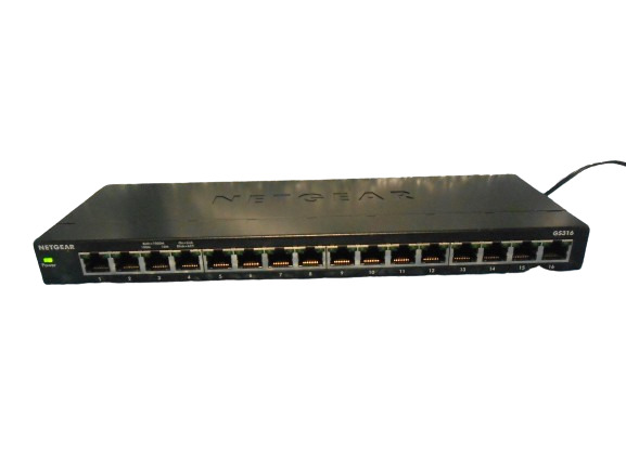 NETGEAR GS316 16-Port Gigabit Ethernet Unmanaged Network Switch
