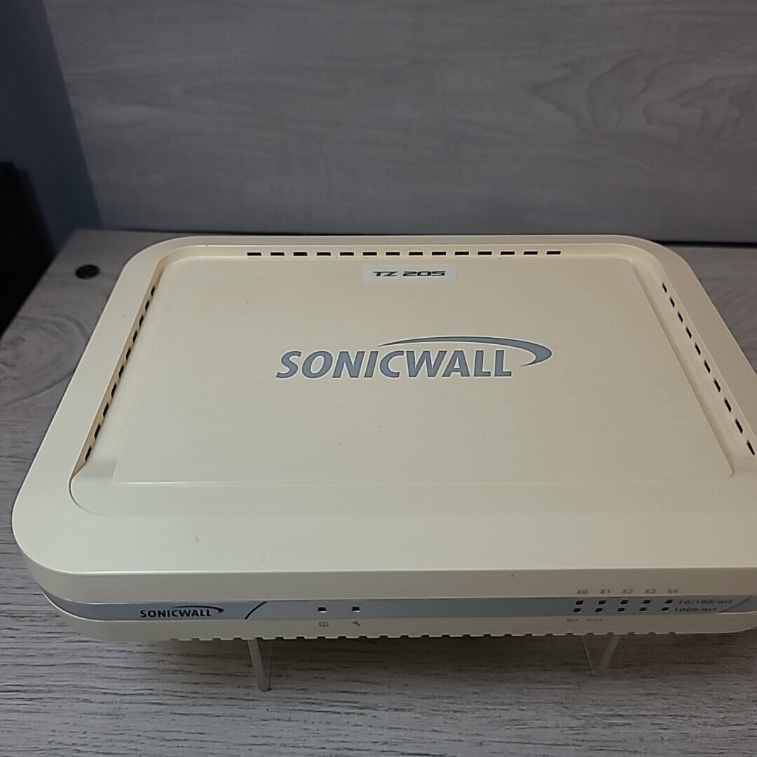 Sonicwall TZ 205 Wireless-N Firewall Network APL22-09D UNIT ONLY Untested As Is