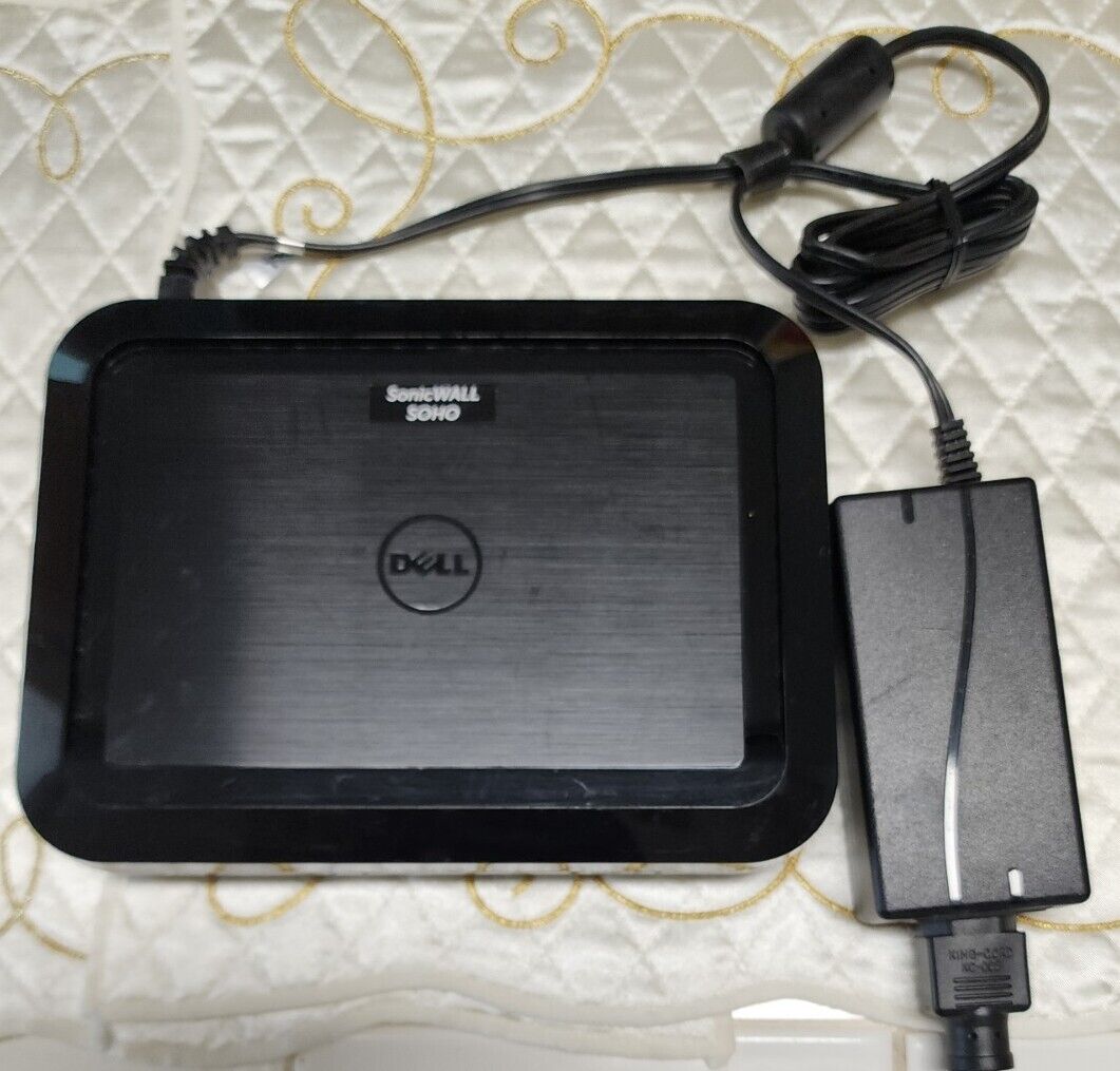 DELL Sonic Wall Soho APL31-0B9,  Network Security Firewall + power cord