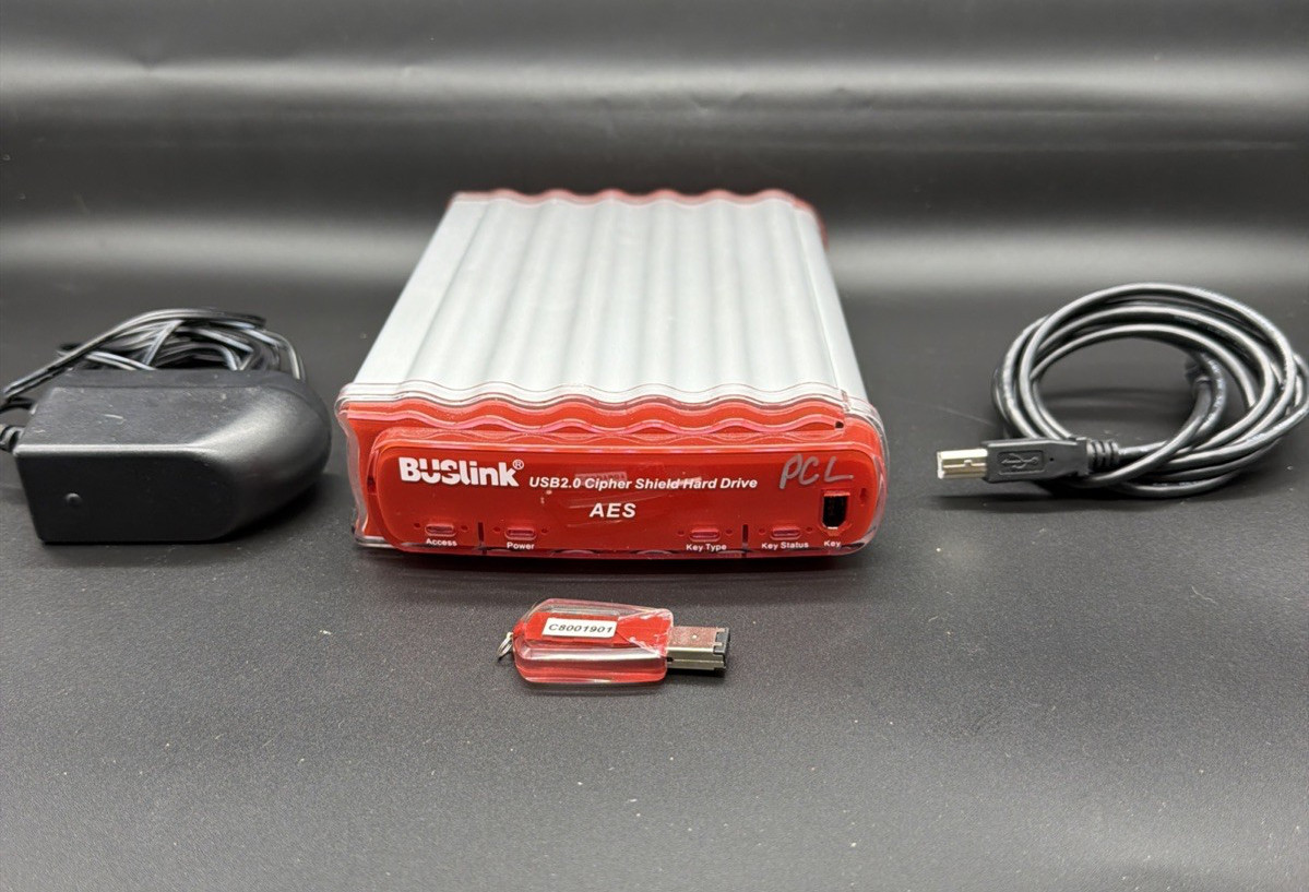 Buslink CipherShield 400gb External Hard Drive