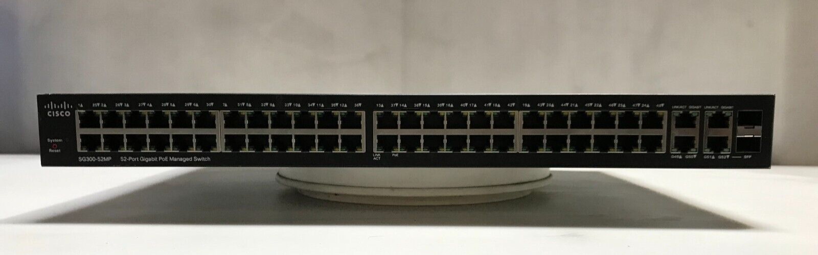 CISCO SG300-52MP-K9 Network Switches (52-Ports)