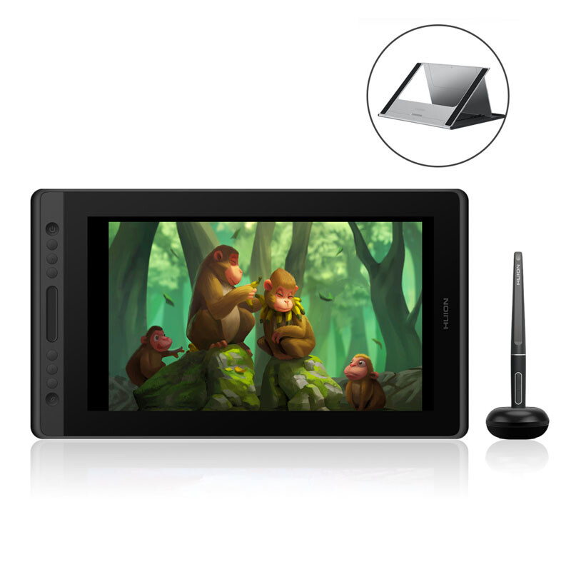 HUION KAMVAS PRO 16 Stand Graphic Drawing Tablet  Display Certified Refurbished
