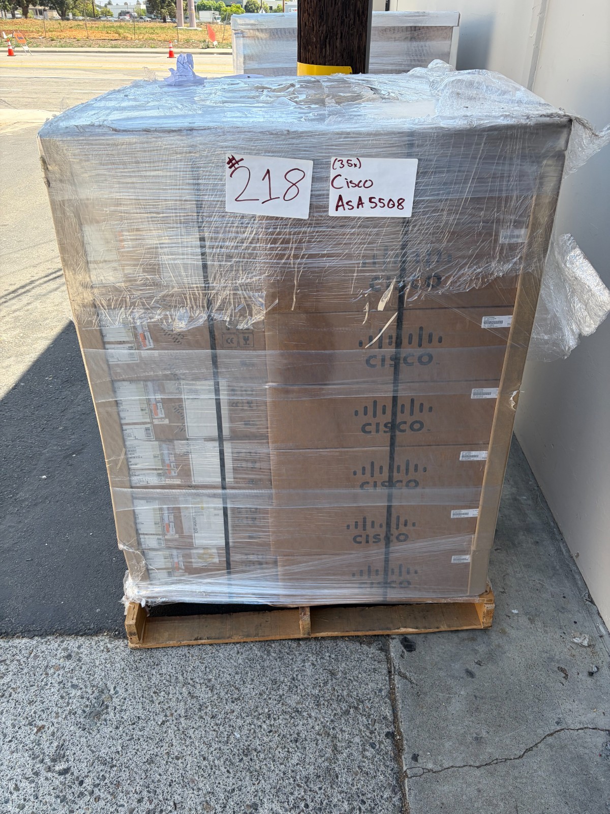 35x ASA5508-K9 CISCO ASA 5508-X Appliance with FirePOWER Services