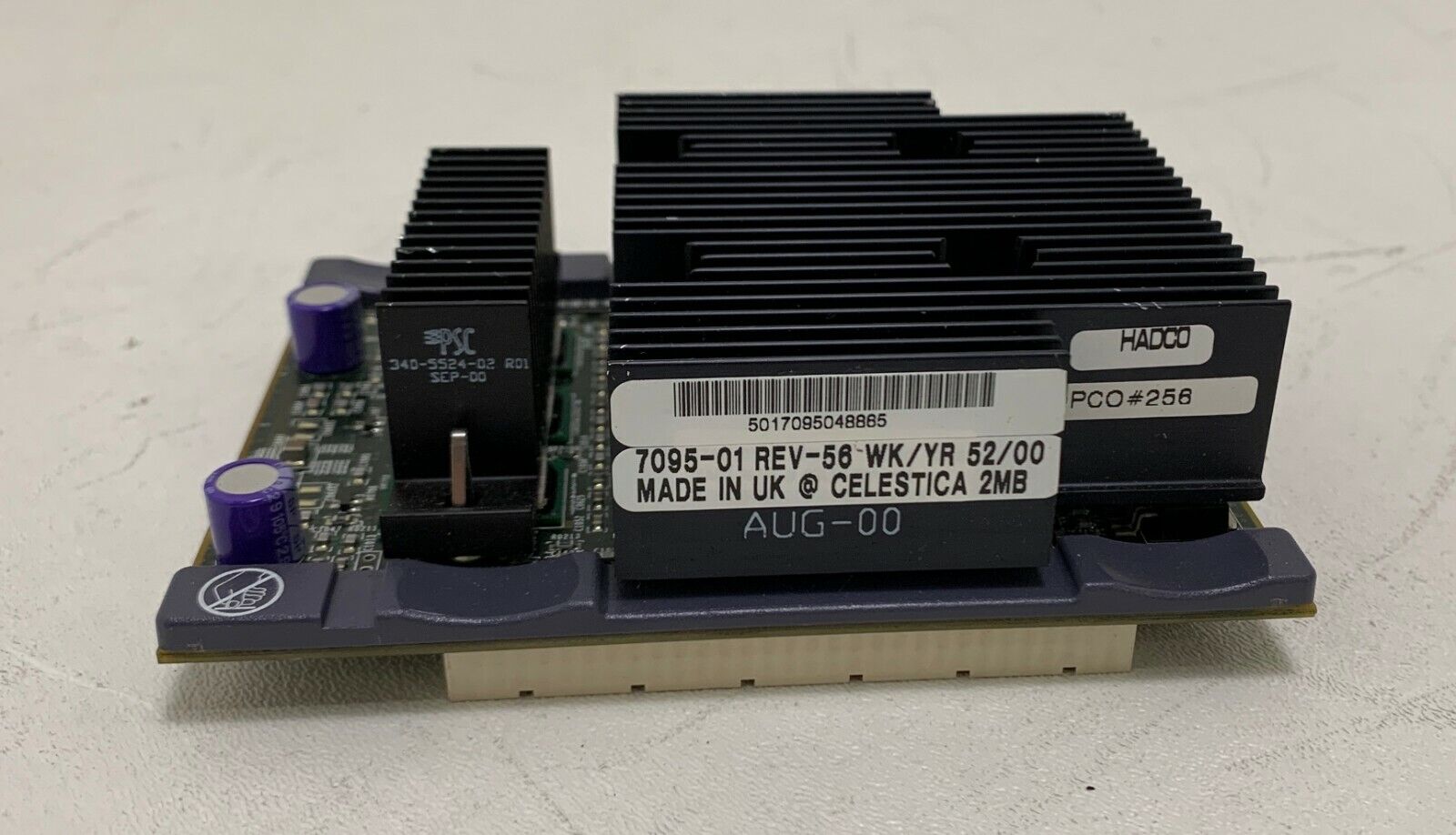 Sun UltraSPARC IIi 400MHz PCU PROCESSOR Module w/ Cinch Socket (p/n 501-7095)