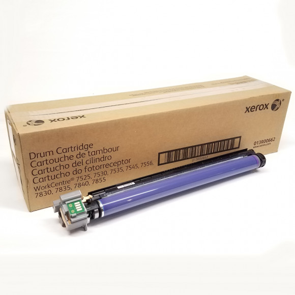 (Lot of 2) Xerox 013R00662 Imaging -Drum Cartridge, Standard Capacity Black