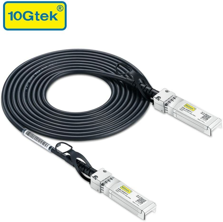 10Gtek For all Brand 10G SFP DAC Direct Attach Cable Twinax Cable 1~7 meters