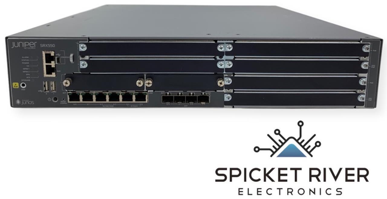 Juniper SRX550-645AP Services Gateway Security Appliance w/ Dual PSUs - READ