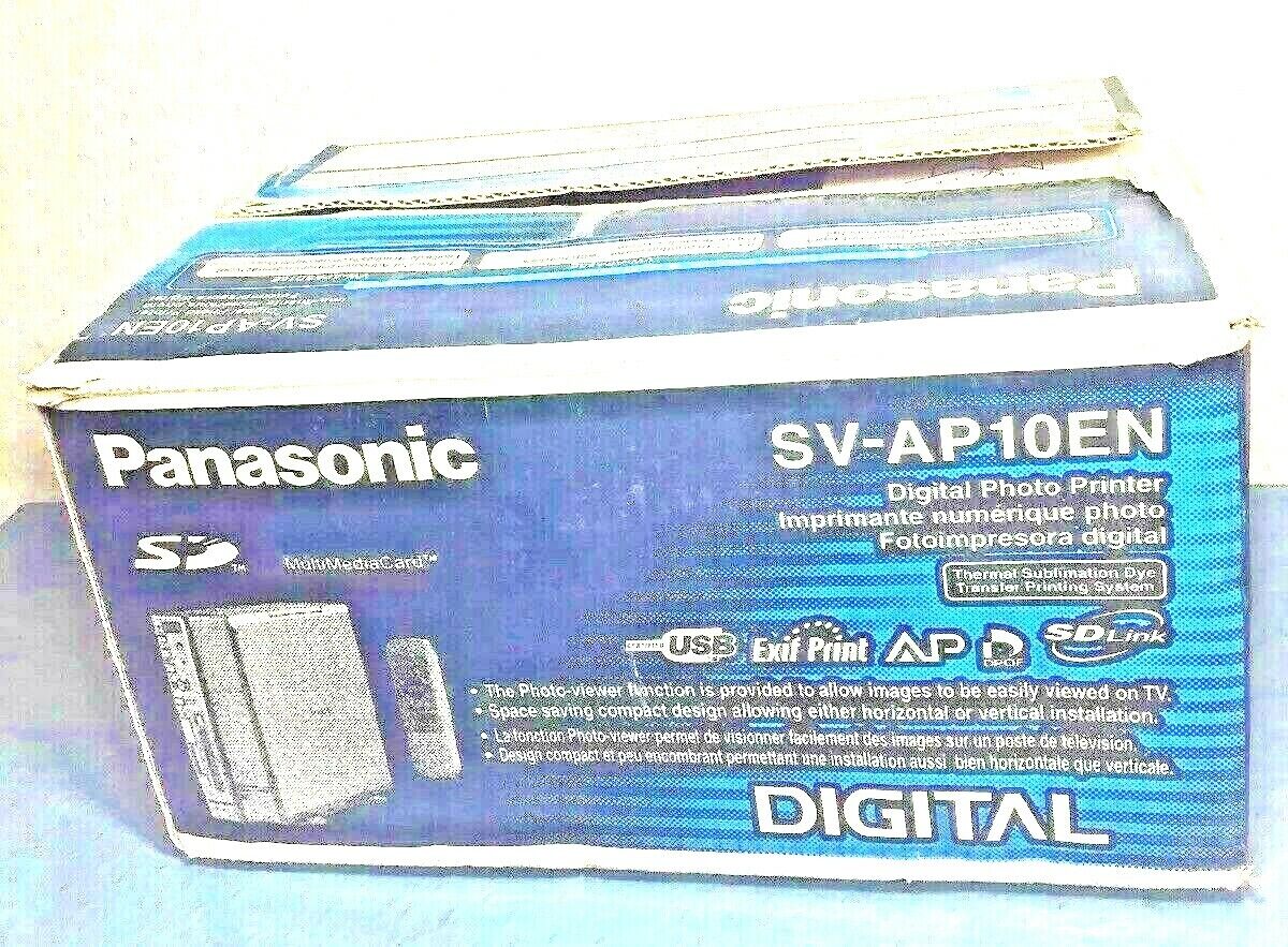 Panasonic Digital Photo Printer E-Wear Thermal SV-AP10EN