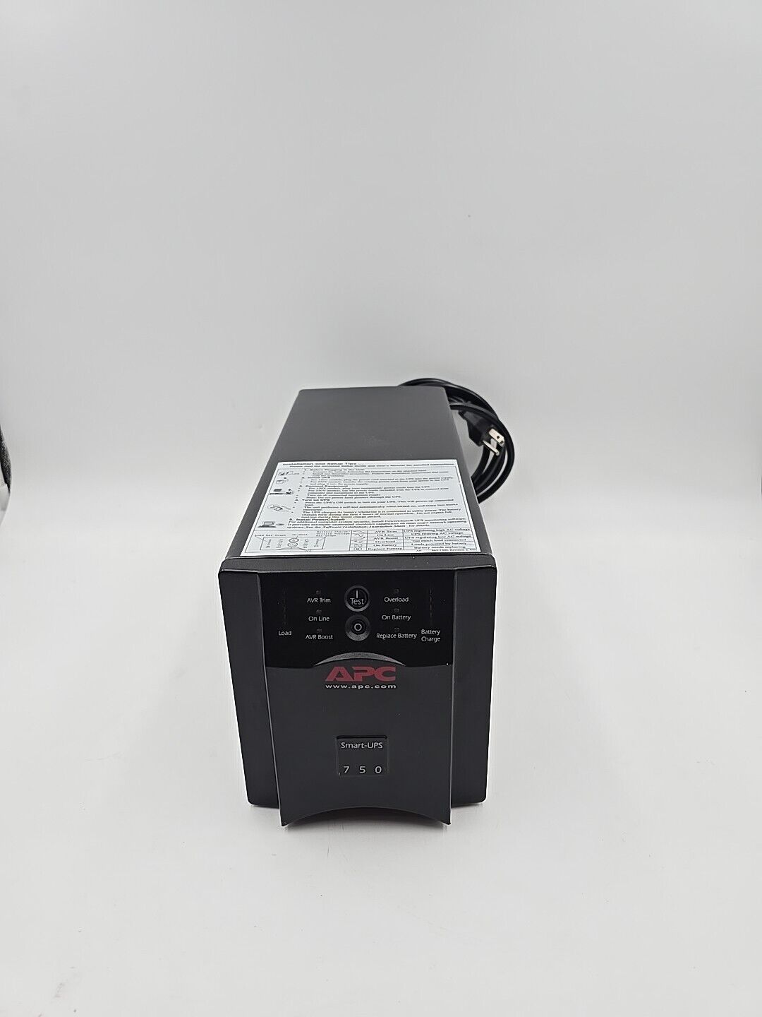TESTED APC UPS: 750VA  120V SUA750 (Needs New Batteries)
