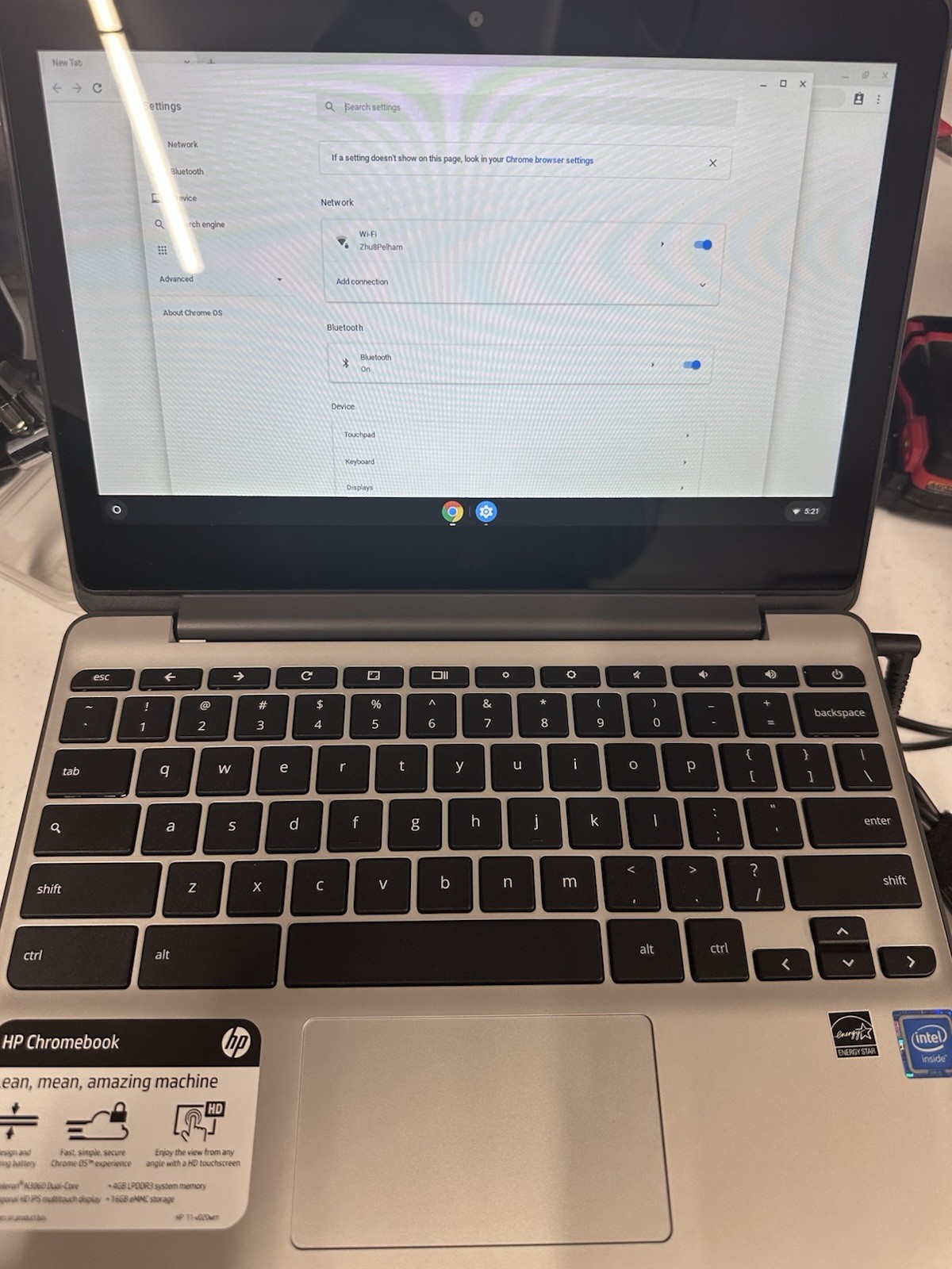 HP Chromebook 11-v020wm 11.6\