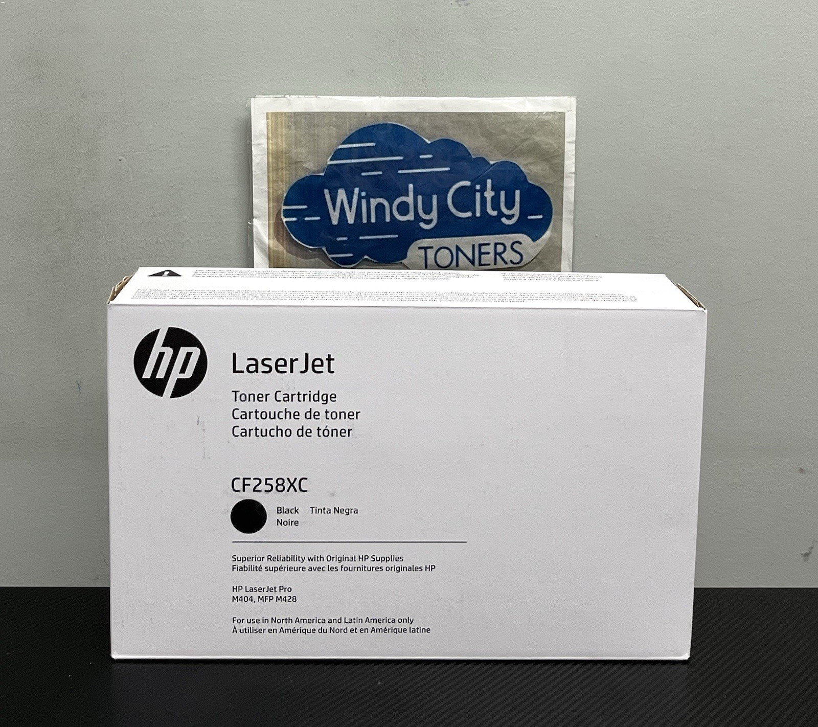 HP CF258XC 58X Black High Yield Toner for LJ Pro M404/M428/M406/M430 Genuine New