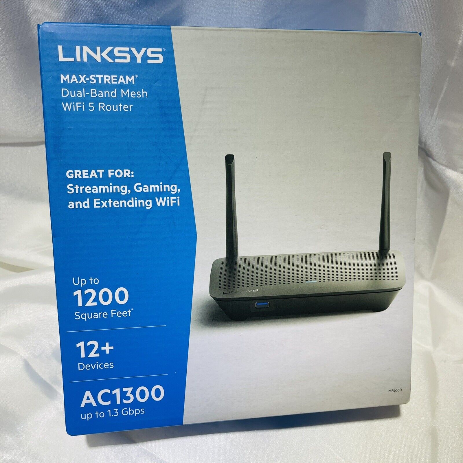 Linksys MR6350 Max-Stream Dual-Band Wifi 5 Router Brand New Open Box