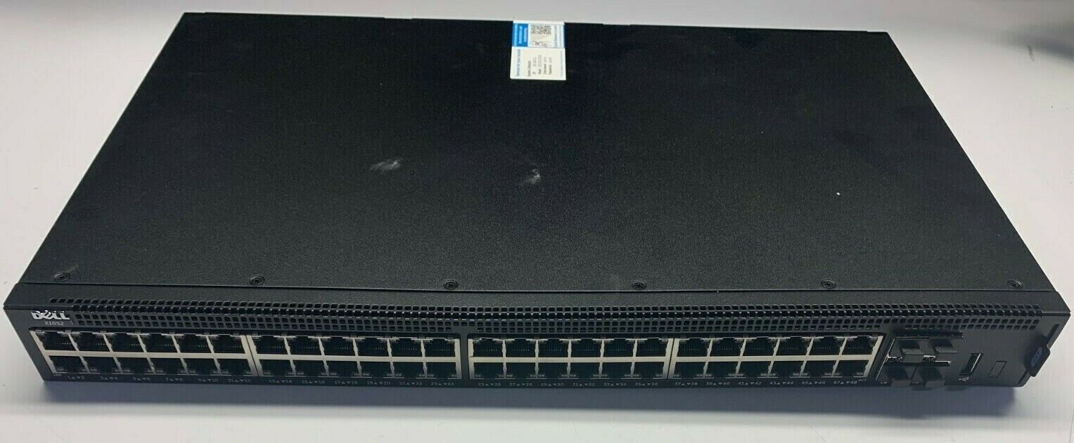Dell X1000 Series X1052 Smart 52 Ports Managed Switch (Dell Warranty)