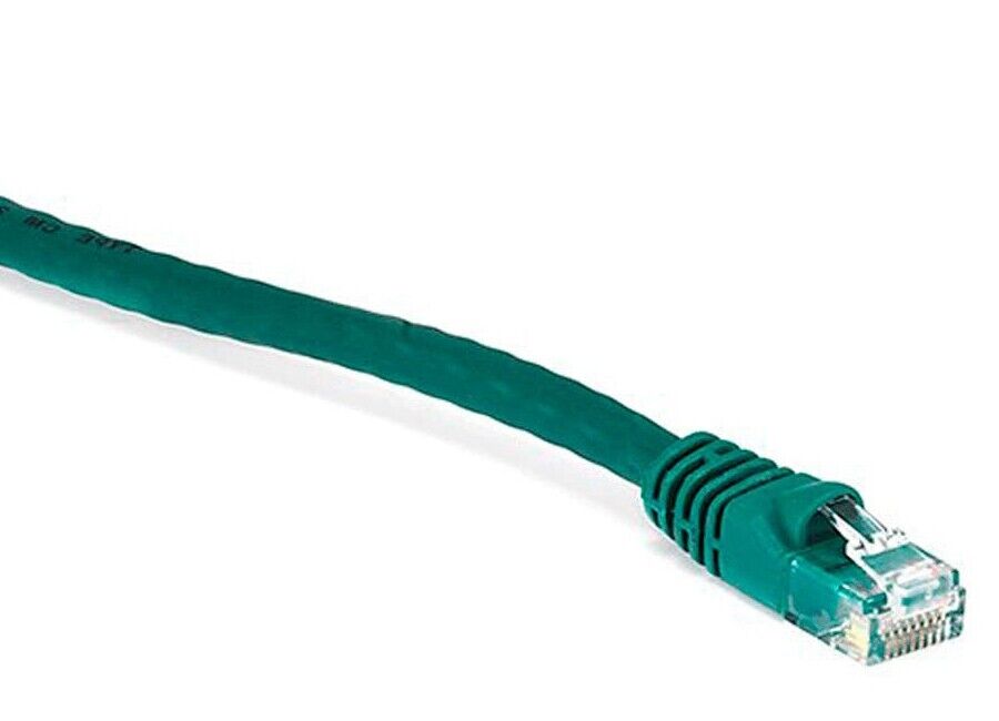 50 PACK LOT 25FT CAT6 Ethernet Patch Cable Green RJ45 550Mhz UTP 7.5M
