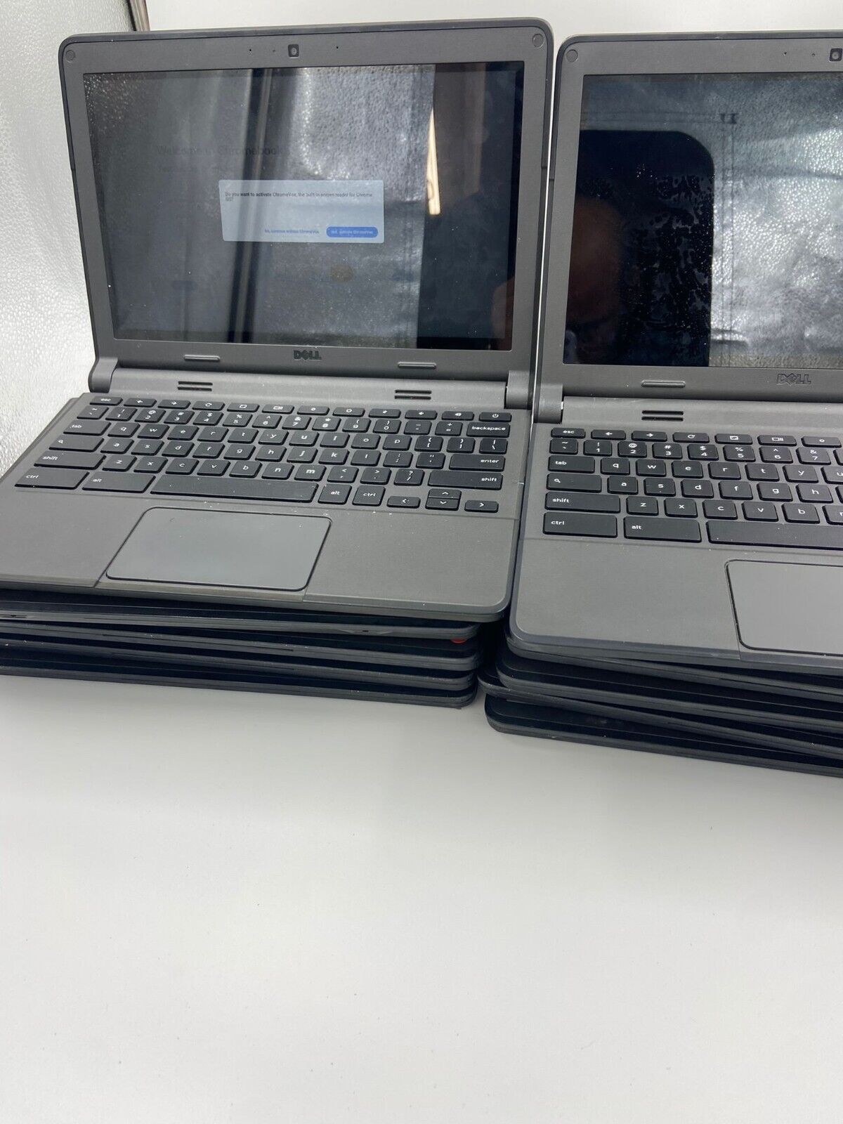 Lot of 10 - Dell Chromebook 5190 Laptop 11.6  N3350  4GB 32GB  Touch (READ)