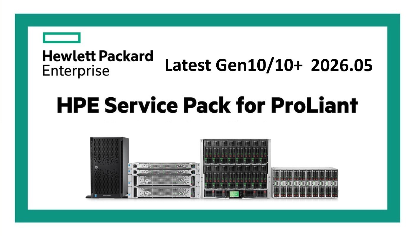 **NEW** HPE Service Pack ProLiant SPP 2026.05 Latest Gen10 Server - Instant Link