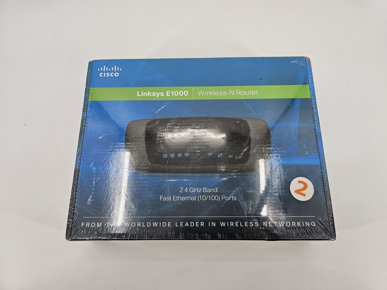 Cisco LInksys E1000 Wireless-N Router 300 Mbps Wi-Fi LAN 2.4 GHz Band New Sealed