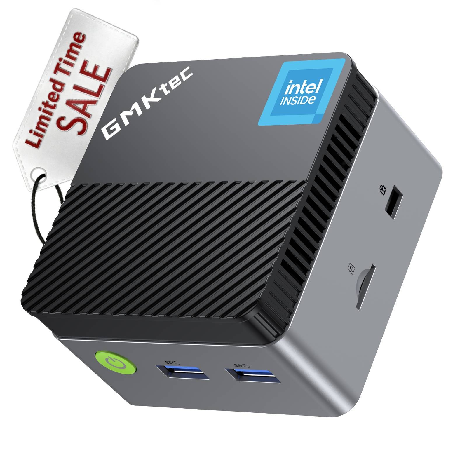GMKtec Pocket G5 Mini PC Intel N97 12GB LPDDR5 RAM 256GB SSD Desktop Computer
