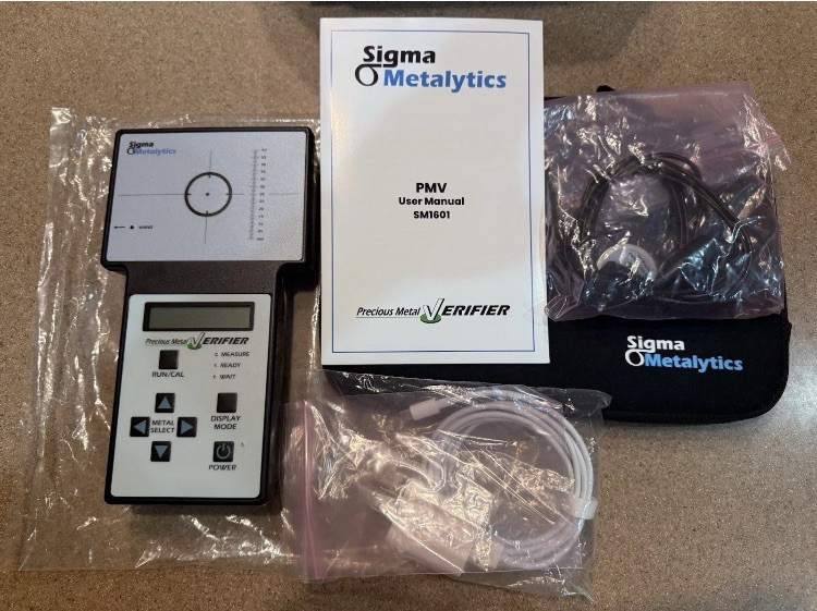 Sigma Metalytics SM1601 Precious Metal Verifier Bullion Set w 3 Wands IN STOCK