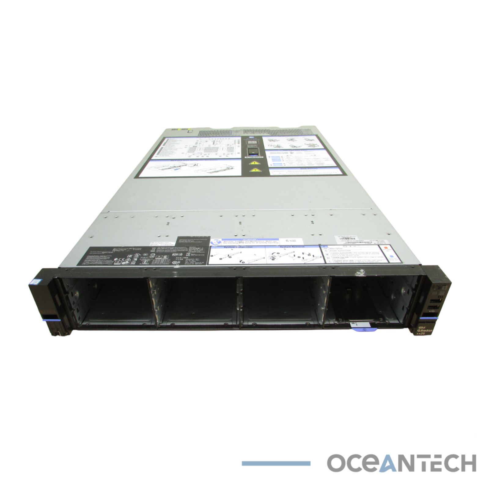 IBM QRadar xx29 2x Xeon E5-2650v4 2x 900W PSU M5120 12x 3.5