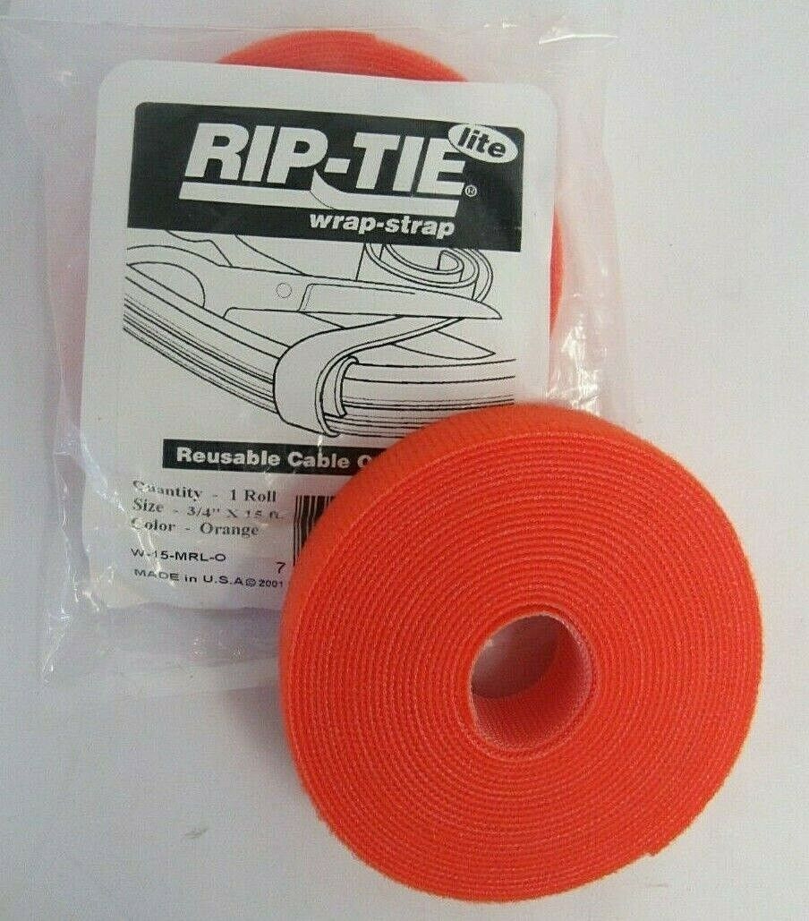 Rip-Tie Lite Wrap Strap W-15-MRL-O Reusable Cable Organizer 3/4\
