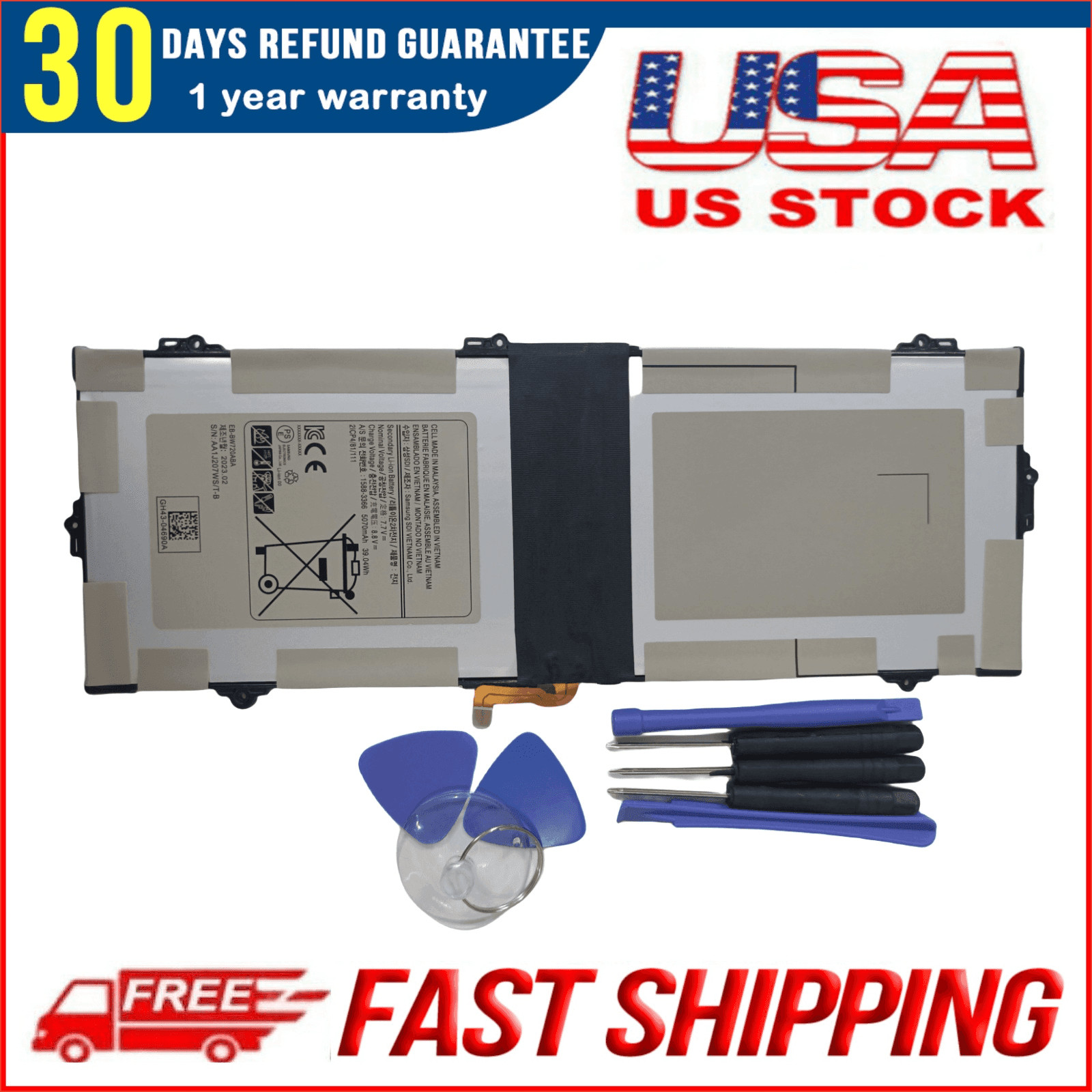 EB-BW720ABA OEM Battery for Samsung Chromebook 4 11.6