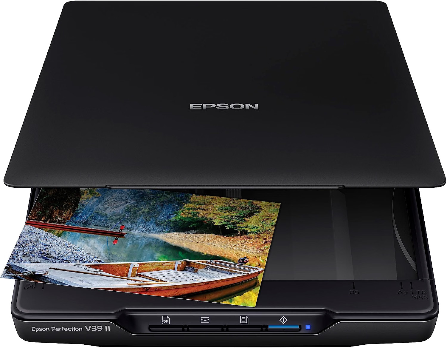 Epson | Perfection V39II Color Photo and Document Flatbed Scanner | 4800 dpi