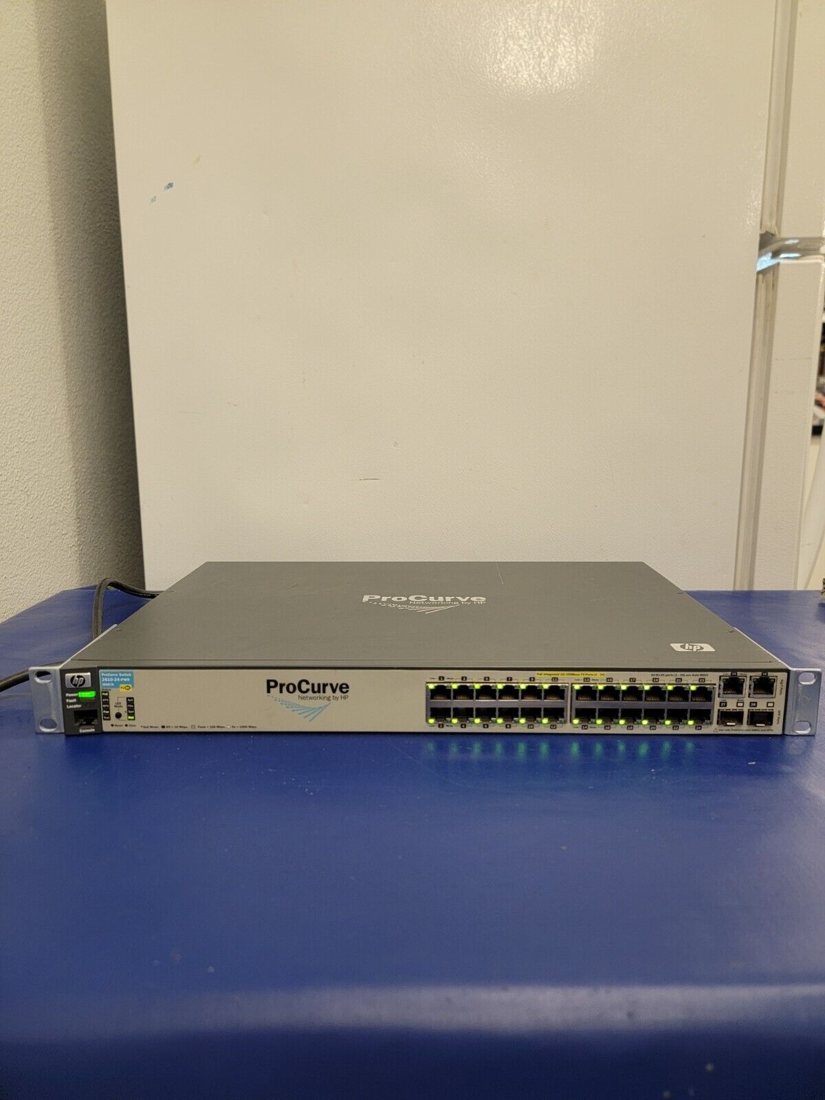 HP ProCurve 2610-24-PWR J9087A 24 Port Gigabit Ethernet Switch PoE 10/100/1000