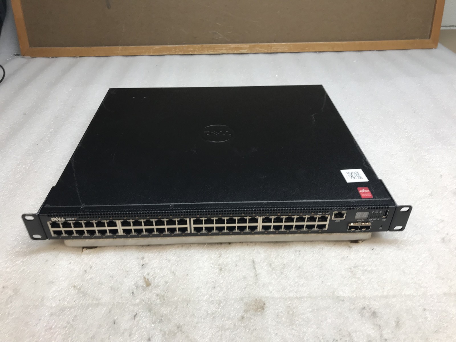 Dell N2048P 48-Port Gigabyte PoE+ Ethernet Network Switch  w Rack  Ears