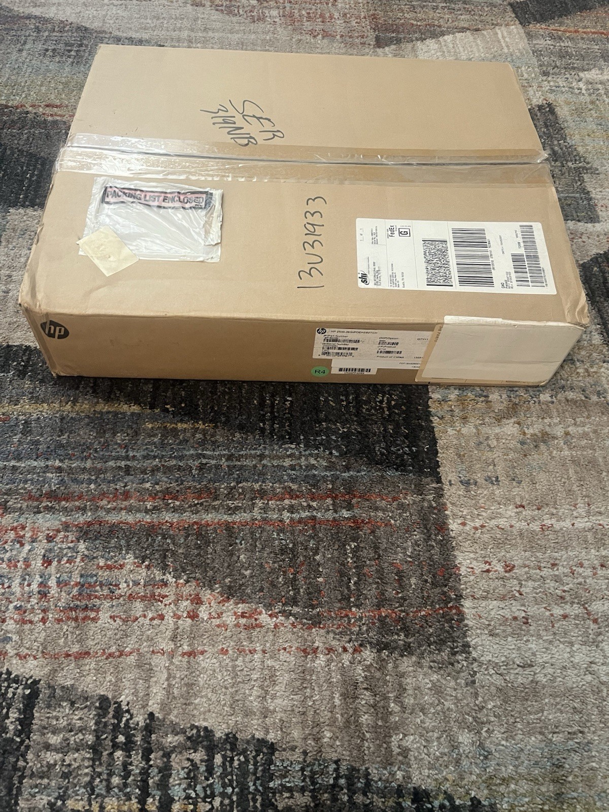 NEW HP ProCurve J9773A 2530-24G PoE+ 24 Port Gigabit Ethernet Switch Open Box