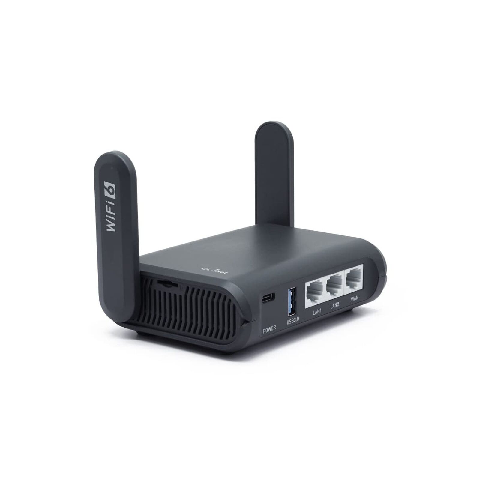 GL.iNet GL-AXT1800 (Slate AX) Pocket-Sized Wi-Fi 6 Gigabit Travel Router, Ext...
