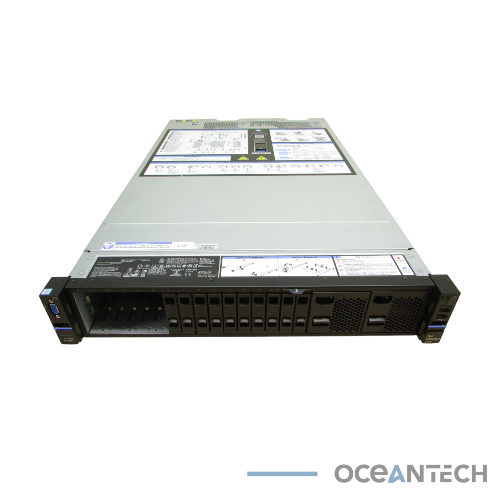 IBM QRadar xx48 2x Xeon E5-2680v4 2x 900W PSU M5120 16x 2.5