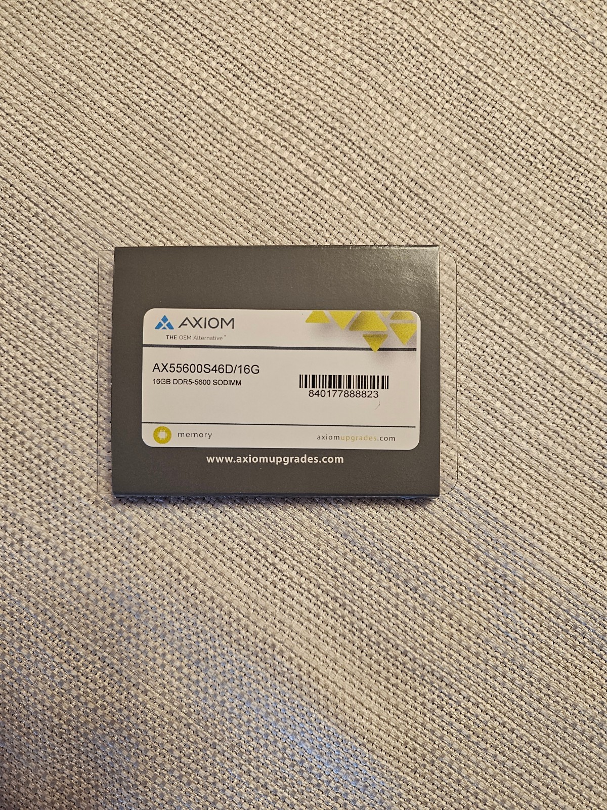16GB AXIOM DRAM DDR5-5600 SODIMM
