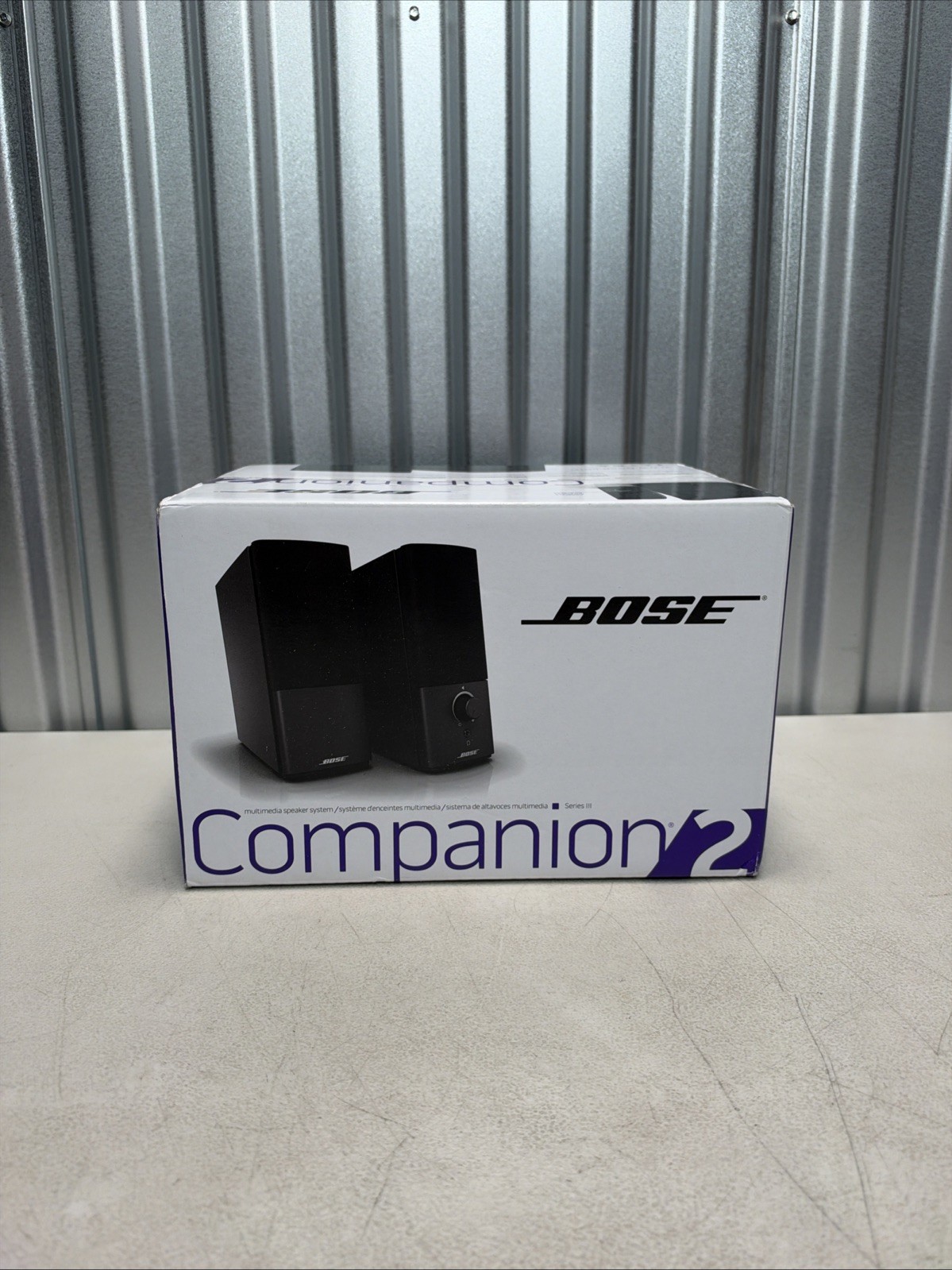 NEW Bose Companion 2 Series III Multimedia Computer PC Laptop Speakers SEALED