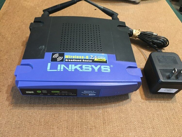 Linksys Wireless WRT54G ver 6 Wireless-G 2.4GHz Broadband 4 Port Router 
