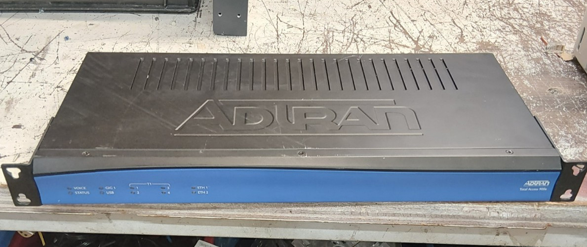 ADTRAN Total Access 908e 3rd Gen 4243908F2 NO POWER CORD