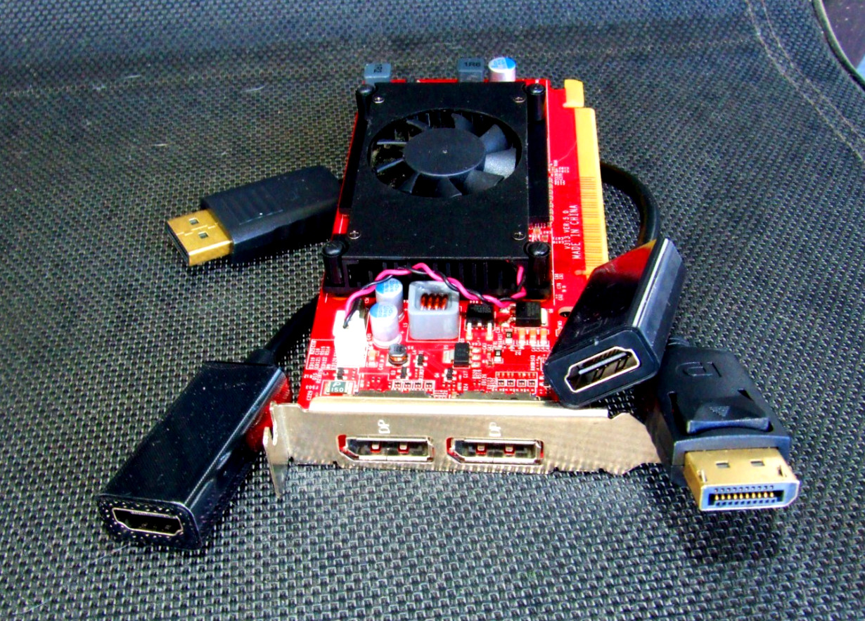 Windows 11 Dual Monitor Video Card ✔️Display Ports/2HDMI ✔️NVIDIA + Driver DVD