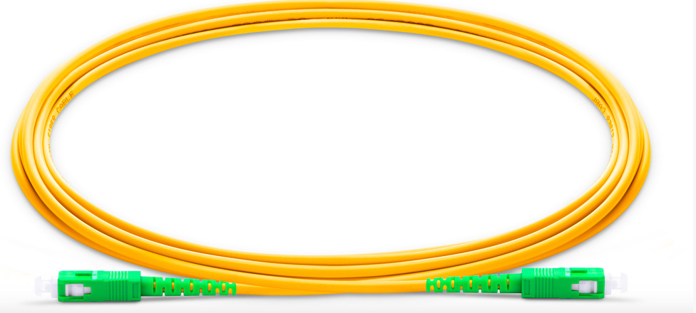 10m SC /SC APC Simplex OS2 Single Mode PVC 2.0mm Fiber Optic Patch Cable -34245