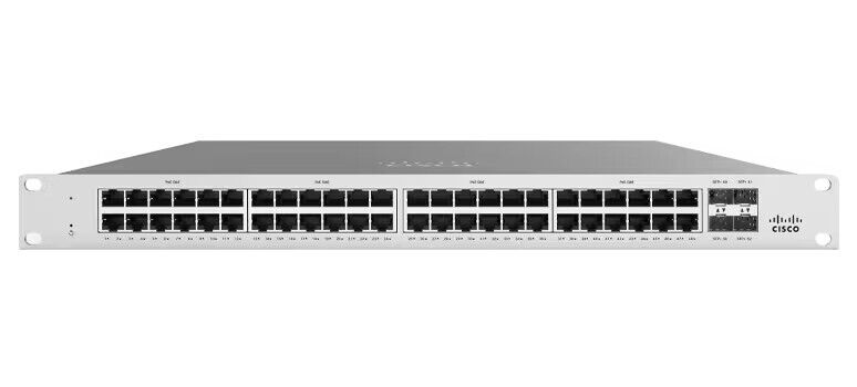 Cisco MS120-48FP - 52 Ports Fully Managed Ethernet Switch
