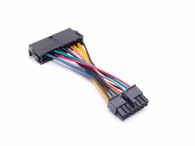 24Pin to 14pin 14p ATX Power Adapter for Lenovo Q77 B75 A75 Q75 TS140 TS440