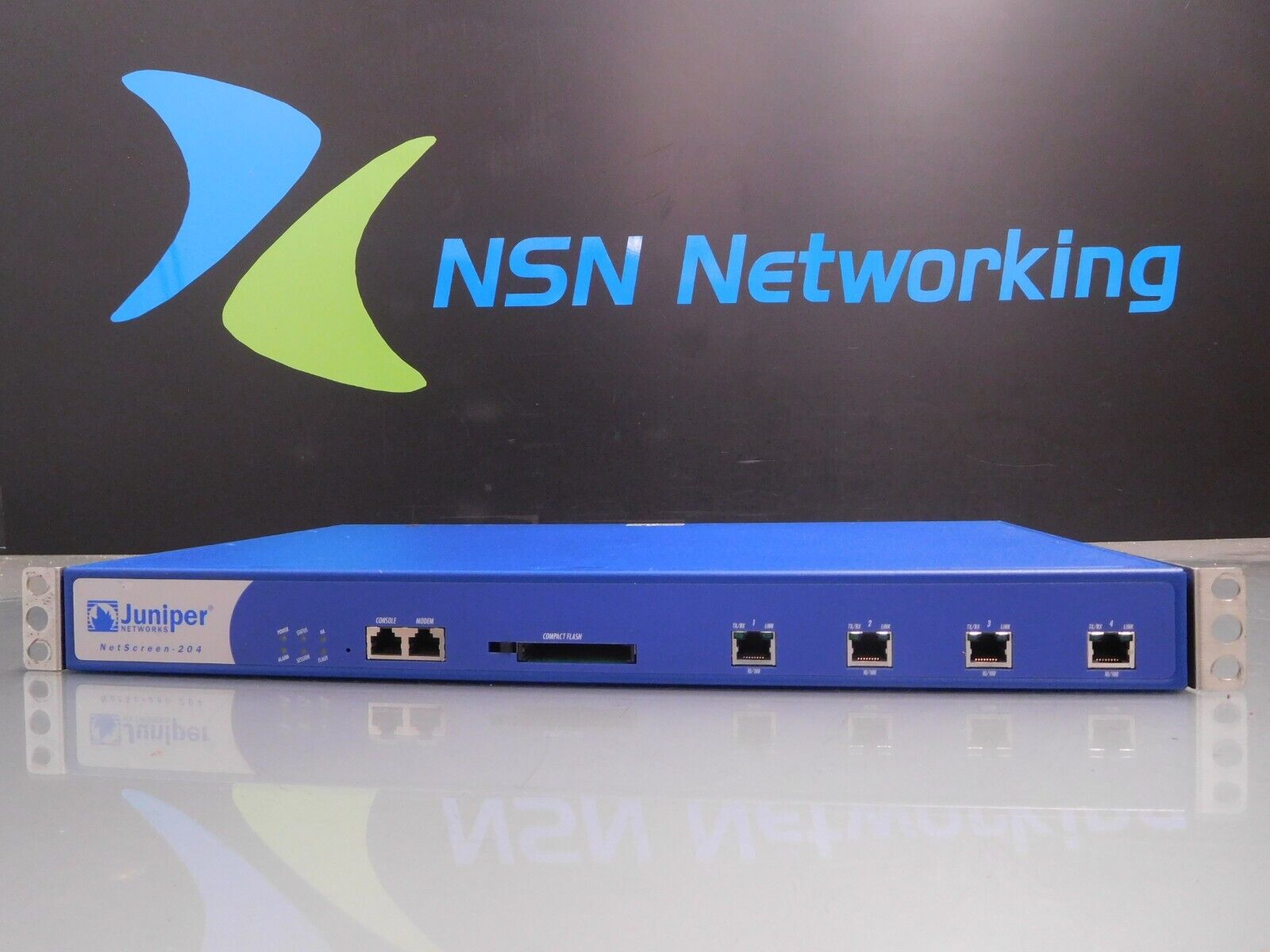 Juniper NetScreen 204 NS-204-001 VPN Firewall Network Security Appliance